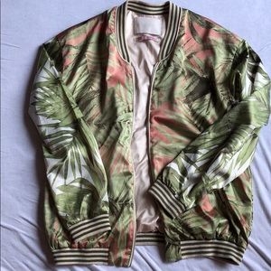 Scotch and soda satin bomber jacket